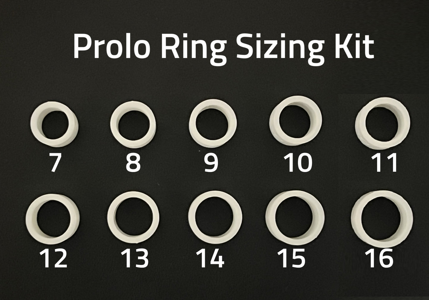 Prolo Ring Sizing Kit (10-Ring Set)